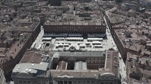 DRONE TOULOUSE - CAPITOLE Video stock 272298835