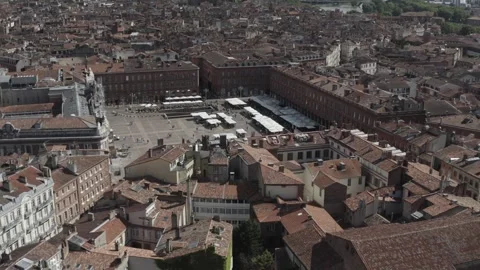 DRONE TOULOUSE - CAPITOLE Video stock 272298838