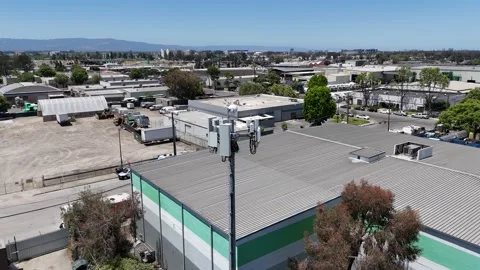 Drone Tower Inspections Stock Footage 277384314