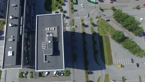 Drone traffic in sweden Stock Footage 121664944
