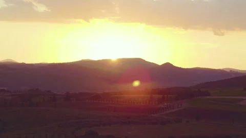 DRONE TUSCANY 10 Stock Footage 133318452