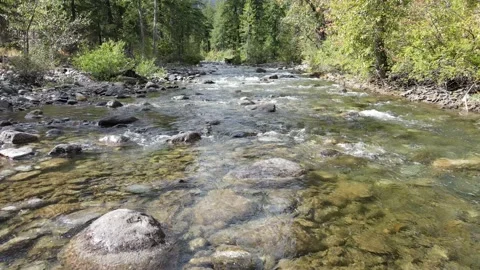 Drone Upstream Stock Footage 145740768