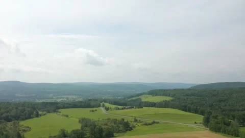 Drone Valley Video stock 251588315