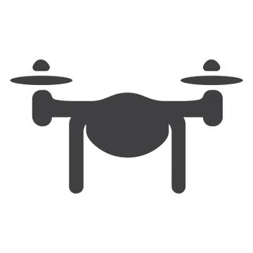 Drone vector icon Illustrazione stock