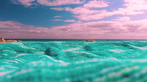 Drone Video of the beach in Florida 4K Stock Footage 220522831
