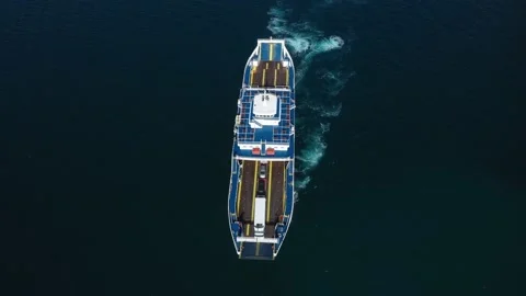 Drone video. Cable suspension bridge of Rio - Antirio Harilaos Trikoupis. 스톡 동영상 143913529