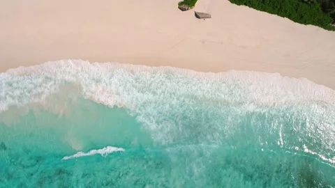 Drone video on the coastline Stock Footage 155401485