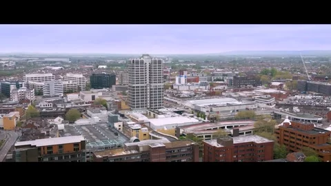 Drone Video of David Murry John Building 스톡 동영상 241334501