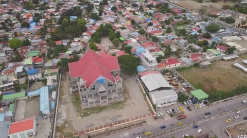 Drone video of Dili city in Timor Leste Video stock 262326201