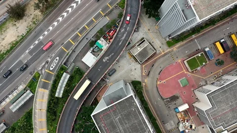 Drone video from Hongkong Видео 108508002