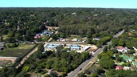 Drone video of a Housing Complex in Bulawayo, Zimbabwe. Видео 330991044