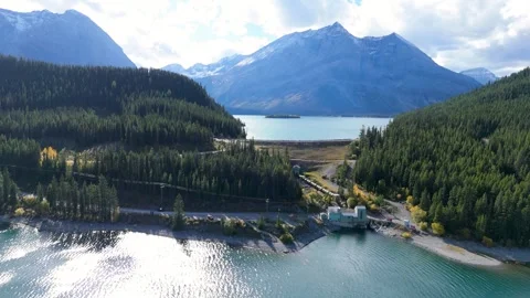 A Drone Video in Kananaskis Stock Footage 285969750