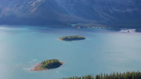 A Drone Video in Kananaskis Stock Footage 285970576