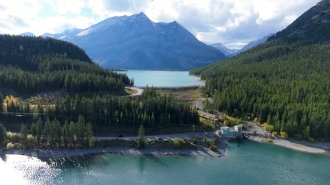 A Drone Video in Kananaskis Stock Footage 285971111