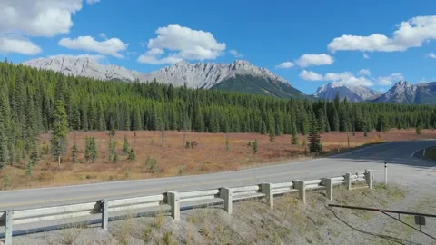 A Drone Video in Kananaskis Stock Footage 285971743