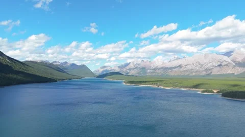A Drone Video in Kananaskis Stock Footage 285972090