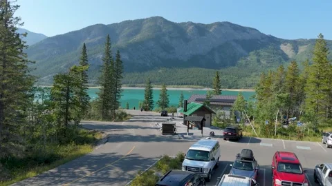 A Drone Video in Kananaskis Stock Footage 285977122