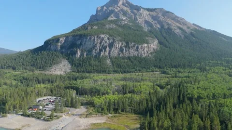 A Drone Video in Kananaskis Stock Footage 285978490