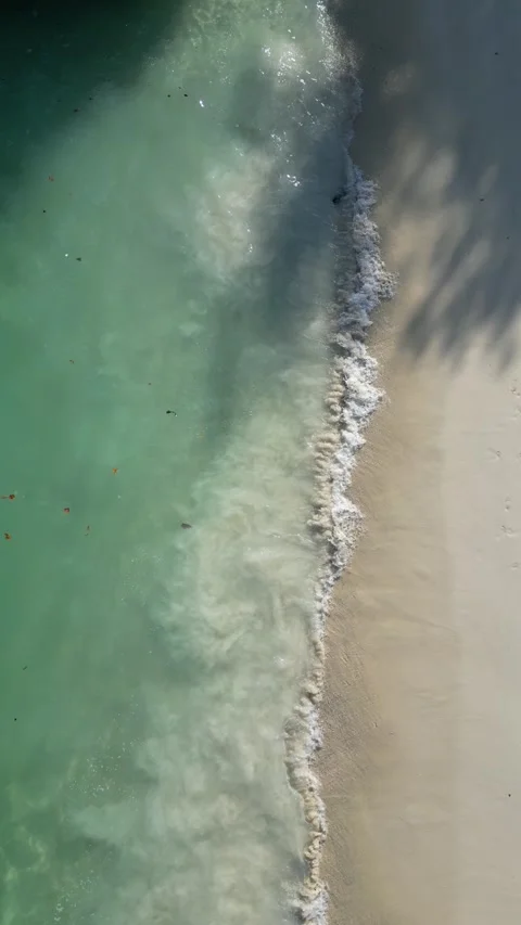 Drone video of Koh Phi Phi Don in Thailand Stock Footage 282567495