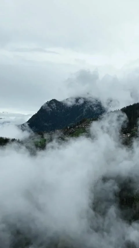 Drone video of mountain Stock Footage 271669198