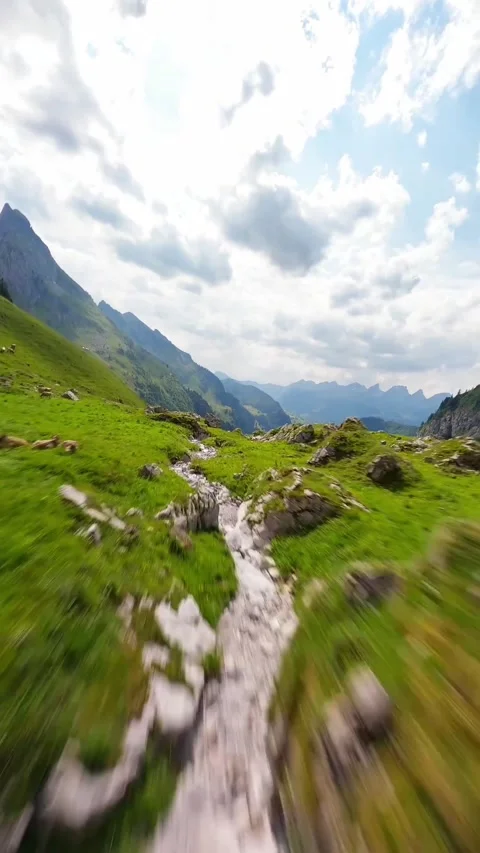 Drone video of nature Stock Footage 270409638