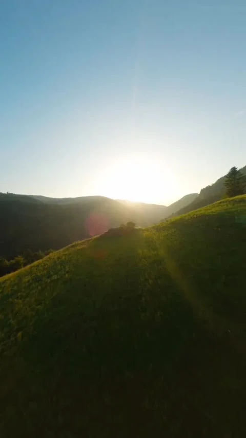 Drone video of nature Stock Footage 270482801