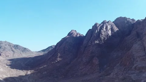 Drone Video : Saint Catherine Monastery, Sinai In Egypt – 9 Oct. 2024 Stock Footage 310742245
