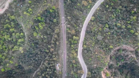 Drone video of train Tracks Stock Footage 108409447