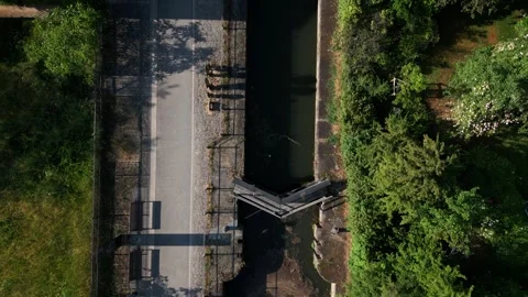 Drone video of watergate Stock Footage 251737073