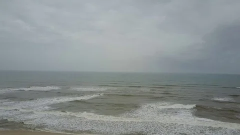 Drone of Vietnam beach Stock Footage 74924373