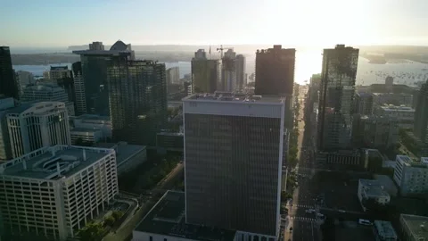 Drone View of 101 Ash Street Asbestos Controversy Site Stock Footage 327569824