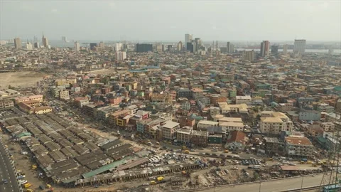 Drone View Of 3rd Mainland Bridge 5 Stock Footage 304647452