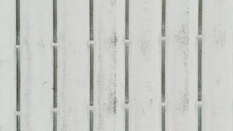 Drone view above of water stacks in the Salinas Grandes salt flat in 스톡 동영상 274706978