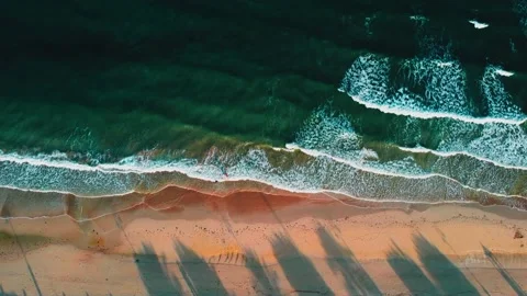 Drone view of beach Video stock 210541763