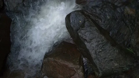 Drone view on Beautiful river Gabai Stock Footage 148339384