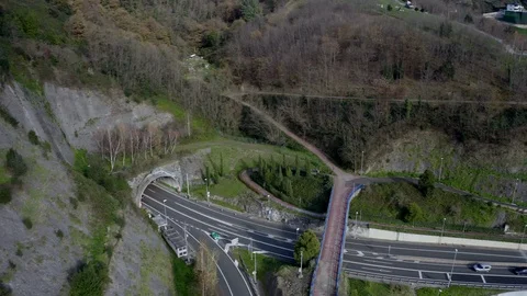 Drone view of Bilbao capital of Basque country Stock Footage 102721716