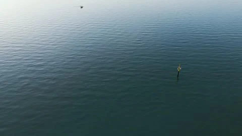 Drone View Of Calm Clear Bay, 6K Stock-Footage 332383937