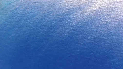 Drone view of calm open ocean Stock Footage 105426283