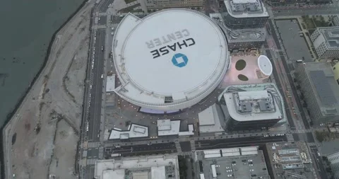 Drone view of Chase Center Vídeos de archivo 223431130