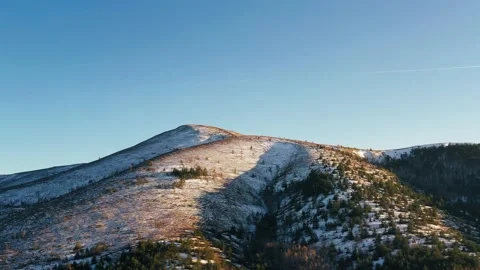 Drone view of the Cigota (Cuker) point of Zlatibor Stock Footage 236391643