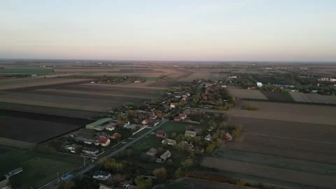 Drone view of crop fields 動画素材 287110471