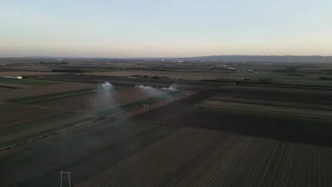 Drone view of crop fields 動画素材 287110503