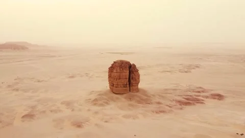 Drone view of desert 스톡 동영상 210544930