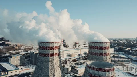 Drone view of environmental air pollution Stock Footage 108853370