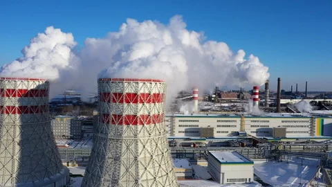 Drone view of environmental air pollution Stock Footage 108866222