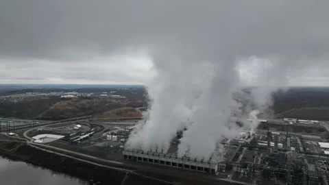 Drone View of a Factory Stock Footage 274748320