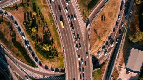 Drone view Flying straight the camera looks at the horizon smoothly landed Video stock 111876391