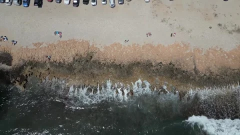 Drone view of Javea at Sunny summer day, Spain, Mediterranean sea Stock Footage 314785256