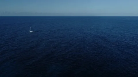 Drone view of a lighthouse on the island of Menorca Stock Footage 119536172