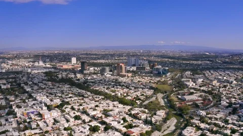 Drone view Monterrey Mexico. Stock Footage 125408837